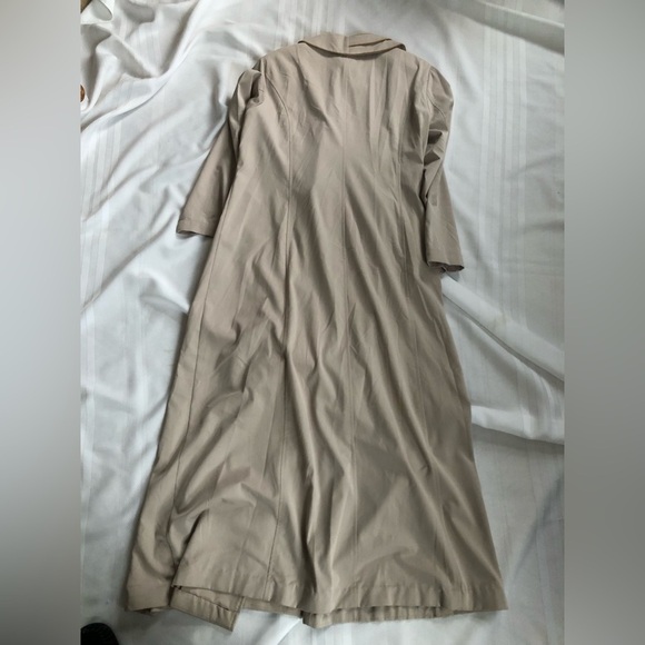 Vintage Alvina Long Dressy Trench Coat - Picture 10 of 15